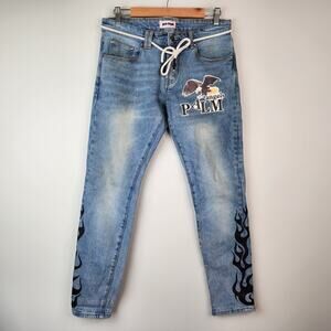 Palm Angels Eagle Skinny Jeans Size 30